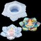 Lotus Tealight Candles Holders Resin Mold, Flower Candlestick Epoxy Casting Silicone Molds for DIY Jewelry Box, Trinket Container, Candy Box Home Table Decoration